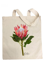 Load image into Gallery viewer, AGCB1002: Protea Cotton Tote Bag
