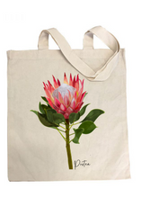 Load image into Gallery viewer, AGCB1002: Protea Cotton Tote Bag