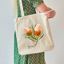 Load image into Gallery viewer, AGCB1004: Banksia Cotton Tote Bag