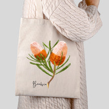 Load image into Gallery viewer, AGCB1004: Banksia Cotton Tote Bag