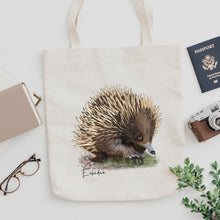 Load image into Gallery viewer, AGCB1005: Echidna Cotton Tote Bag