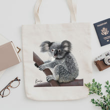 Load image into Gallery viewer, AGCB1008: Koala Cotton Tote Bag