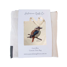 Load image into Gallery viewer, AGCB1010: Kookaburra Cotton Tote Bag