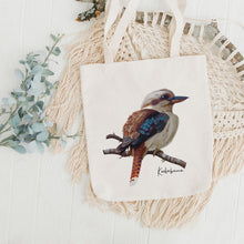 Load image into Gallery viewer, AGCB1010: Kookaburra Cotton Tote Bag