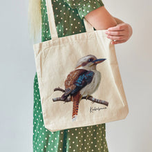 Load image into Gallery viewer, AGCB1010: Kookaburra Cotton Tote Bag