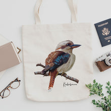 Load image into Gallery viewer, AGCB1010: Kookaburra Cotton Tote Bag