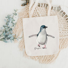 Load image into Gallery viewer, AGCB1013: Penguin Cotton Tote Bag