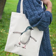 Load image into Gallery viewer, AGCB1013: Penguin Cotton Tote Bag