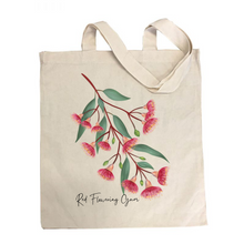 Load image into Gallery viewer, AGCB1014: Red Flowering Gum Cotton Tote Bag
