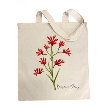 Load image into Gallery viewer, Cotton Tote Bag | Kangaroo Paws
