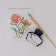 Load image into Gallery viewer, AGCC1003: Waratah Flower Card