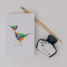 Load image into Gallery viewer, AGCC1015: Gouldian Finch Card