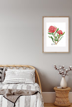 Load image into Gallery viewer, AGCP1003: Waratah Flower Poster