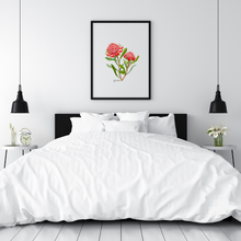 Load image into Gallery viewer, AGCP1003: Waratah Flower Poster