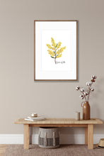 Load image into Gallery viewer, AGCP1007: Golden Wattle Flower Poster