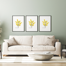 Load image into Gallery viewer, AGCP1007: Golden Wattle Flower Poster