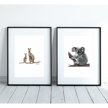 Load image into Gallery viewer, AGCP1009: Kangaroo Poster