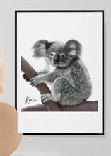 Load image into Gallery viewer, AGCP1010: Koala Poster