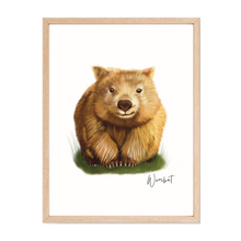 Load image into Gallery viewer, AGCP1011: Wombat Poster
