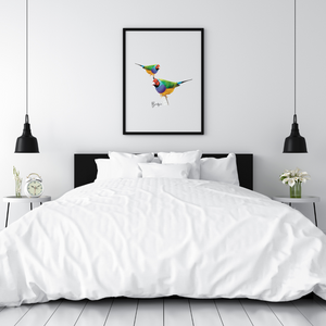 AGCP1015: Gouldian Finch Poster