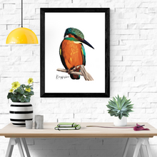 Load image into Gallery viewer, AGCP1016: Kingfisher Poster