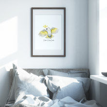 Load image into Gallery viewer, AGCP1018: Sulphur Crested Cockatoo Poster
