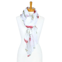 Load image into Gallery viewer, AGCS1002: Red: Bottlebrush Flower Scarf