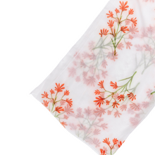 Load image into Gallery viewer, AGCS1017: White: Kangaroo Paws Scarf