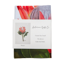 Load image into Gallery viewer, AGCT1004: Protea Tea Towel