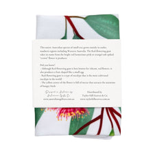 Load image into Gallery viewer, AGCT1008: Red Flowering Gum Tea Towel