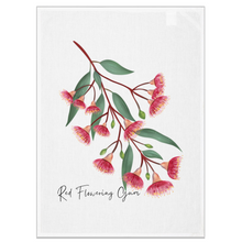 Load image into Gallery viewer, AGCT1008: Red Flowering Gum Tea Towel