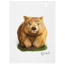 Load image into Gallery viewer, Aussie Icons Tea Towels – Wombat & Echidna