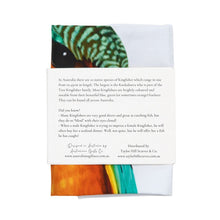 Load image into Gallery viewer, AGCT1016: Kingfisher Tea Towel