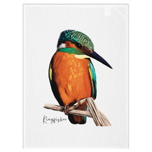Load image into Gallery viewer, AGCT1016: Kingfisher Tea Towel