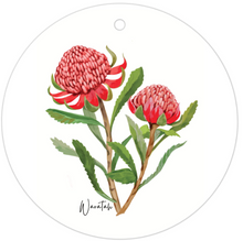 Load image into Gallery viewer, AGCTA1003: Waratah Flower Gift Tag