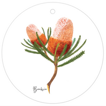 Load image into Gallery viewer, AGCTA1005: Banksia Flower Gift Tag