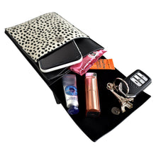 Load image into Gallery viewer, THSB1008: White: Animal Print Cross Bag