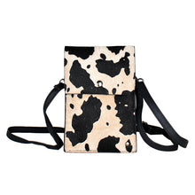 Load image into Gallery viewer, THSB1009: Brown: Animal Print Cross Bag