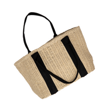 Load image into Gallery viewer, THSB1025: Cream: Angie Weave Bag