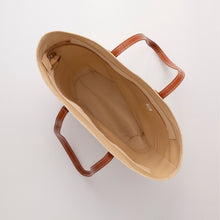 Load image into Gallery viewer, THSB1028: Sand: French Weave Tote Bag
