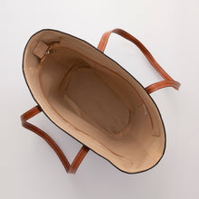 Load image into Gallery viewer, THSB1032: Black: Nautical Weave Tote Bag