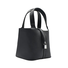 Load image into Gallery viewer, THSB1039: Black: Lockette Tote Bag