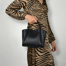 Load image into Gallery viewer, THSB1045: Black: Pearl Tote Bag