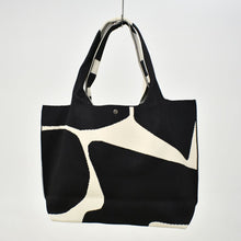 Load image into Gallery viewer, THSB1053: Black: Abstract Shape Bag