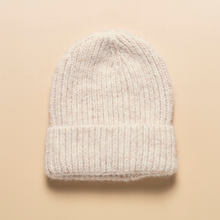 Load image into Gallery viewer, THSBE1022: Oat: Ribbed Knit Beanie