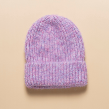 Load image into Gallery viewer, THSBE1025: Lavender: Ribbed Knit Beanie