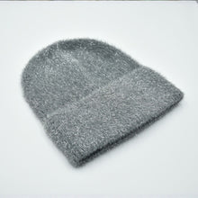 Load image into Gallery viewer, THSBE1029: Grey: Shimmer Soft Knit Beanie