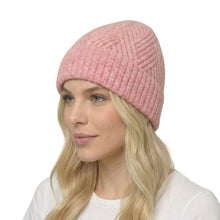 Load image into Gallery viewer, THSBE1033: Pink: Elegant Knit Beanie