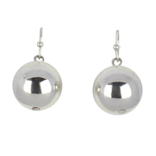Load image into Gallery viewer, Round Ball Earrings | Silver
