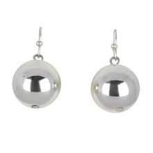Load image into Gallery viewer, THSE1062: Silver: Round Ball Earrings